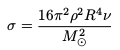 Equation of diffusion