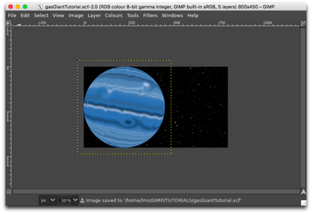 Rotating the Planet layer